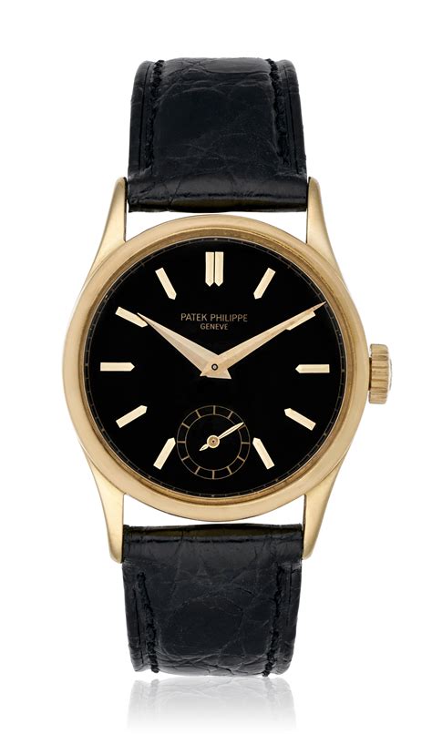 black dial patek philippe|patek philippe calatrava black dial.